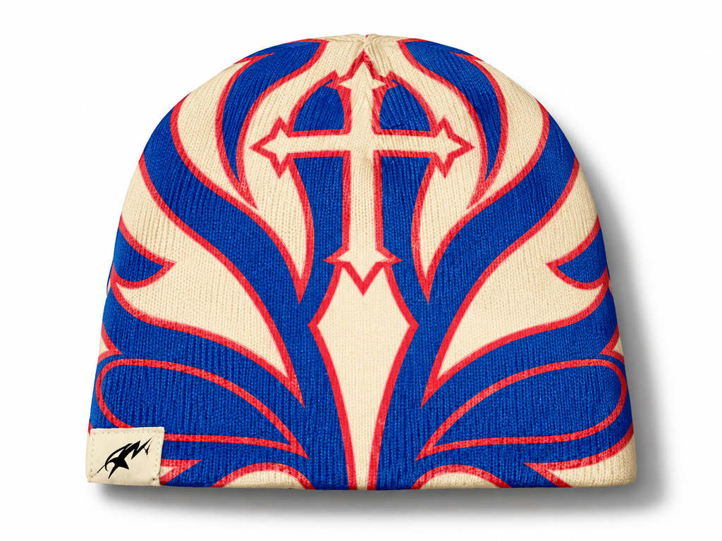 Pink Ray Mysterio Beanie