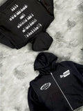 Inspo Cropped (blk) Hoodie